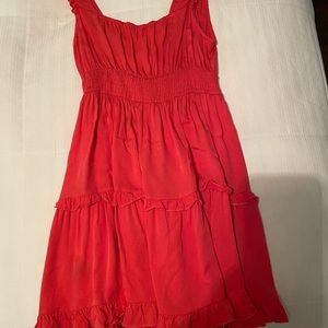 SHEIN dress size 4 Coral color brand new mini dress